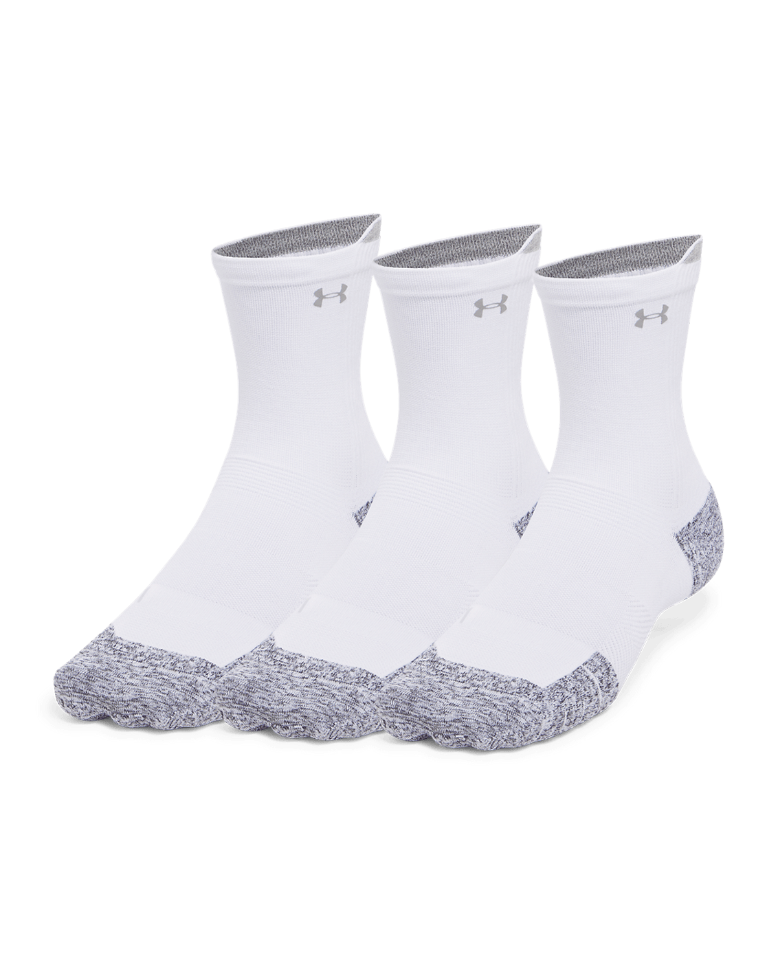 Under Armour Accessories UA ArmourDry® Run Cushion Unisex 3-Pack Mid-Crew Socks