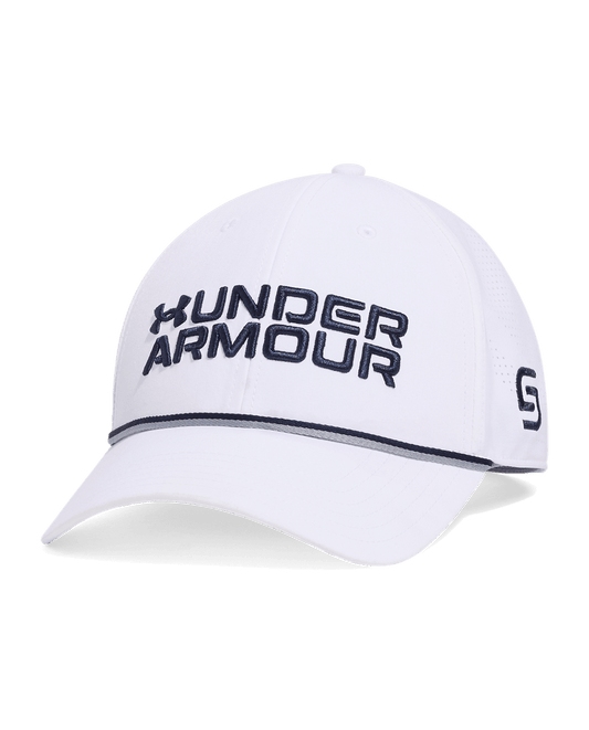 Under Armour Accessories White/MidnightNavy / OSFM UA Jordan Spieth Drive Mid Men's Snapback Cap