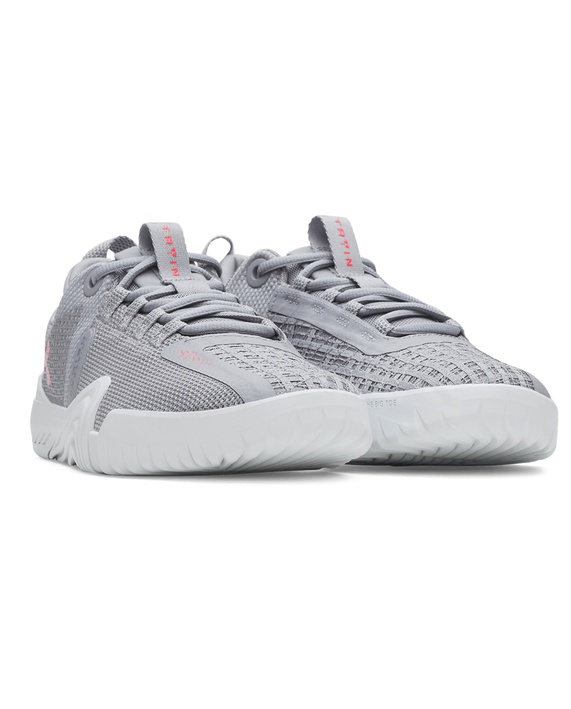 Under Armour Footwear Mens TriBase Reign 6 - Steel/DistantGray/RacerRed