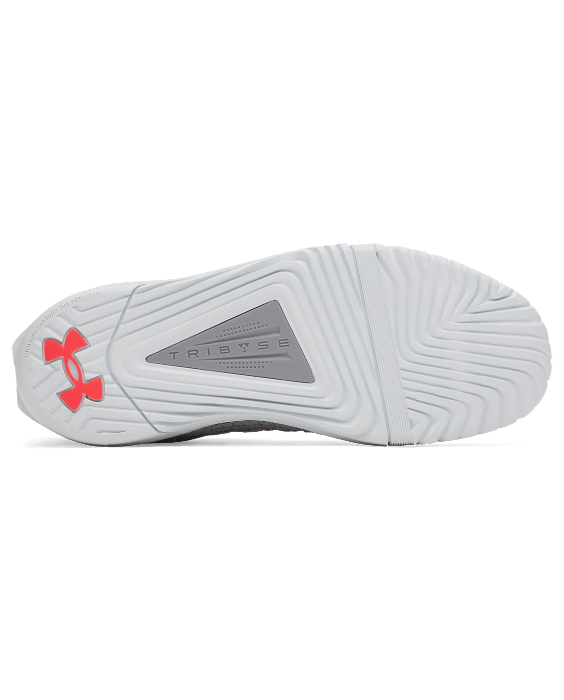 Under Armour Footwear Mens TriBase Reign 6 - Steel/DistantGray/RacerRed