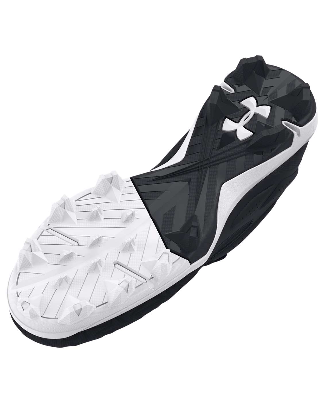 Under Armour Footwear Mens UA Leadoff Low RM 3.0 - Black/Black/White
