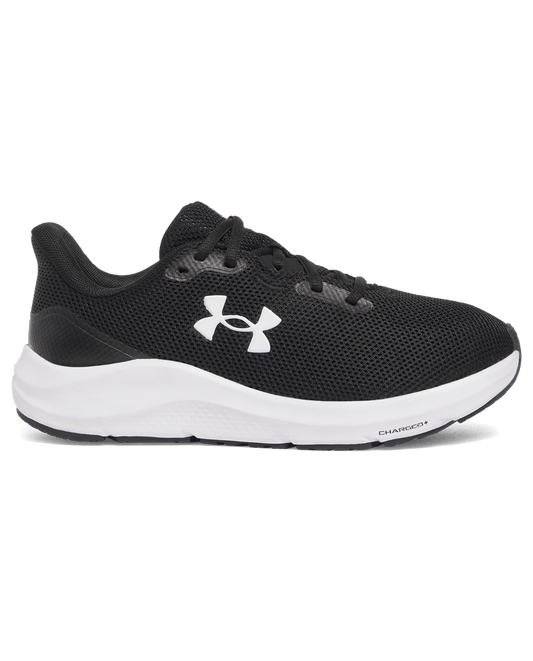 Under Armour Footwear Womens UA Charged Pursuit 4 - Black/Black/White