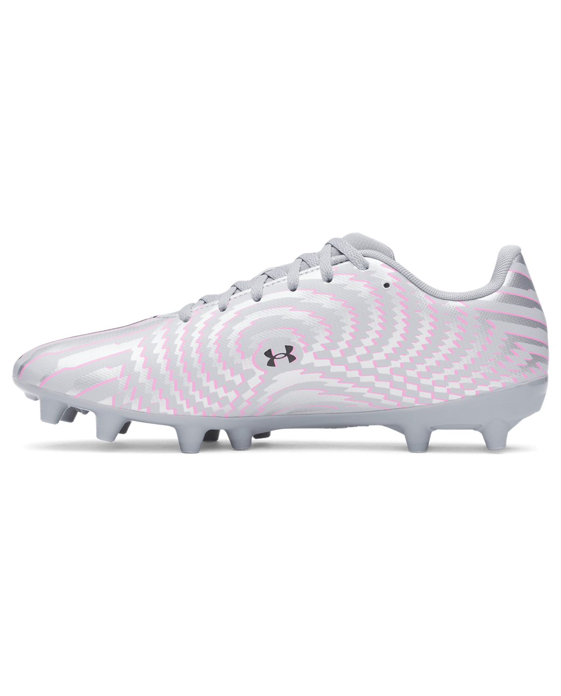 Under Armour Footwear Unisex Mach 1 Club FG - Steel/MetallicSilver/Black