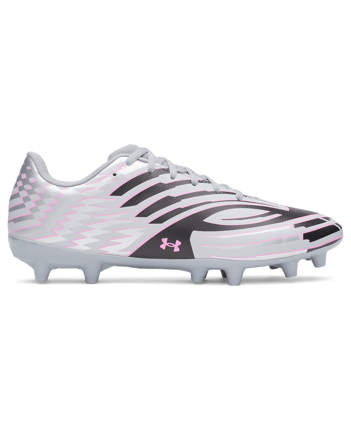 Under Armour Footwear Unisex Mach 1 Club FG - Steel/MetallicSilver/Black