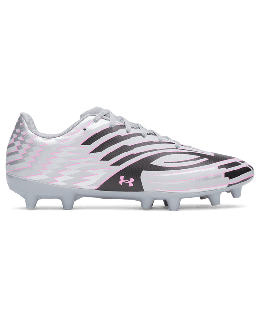 Under Armour Unisex Mach 1 Club FG - Steel/MetallicSilver/Black