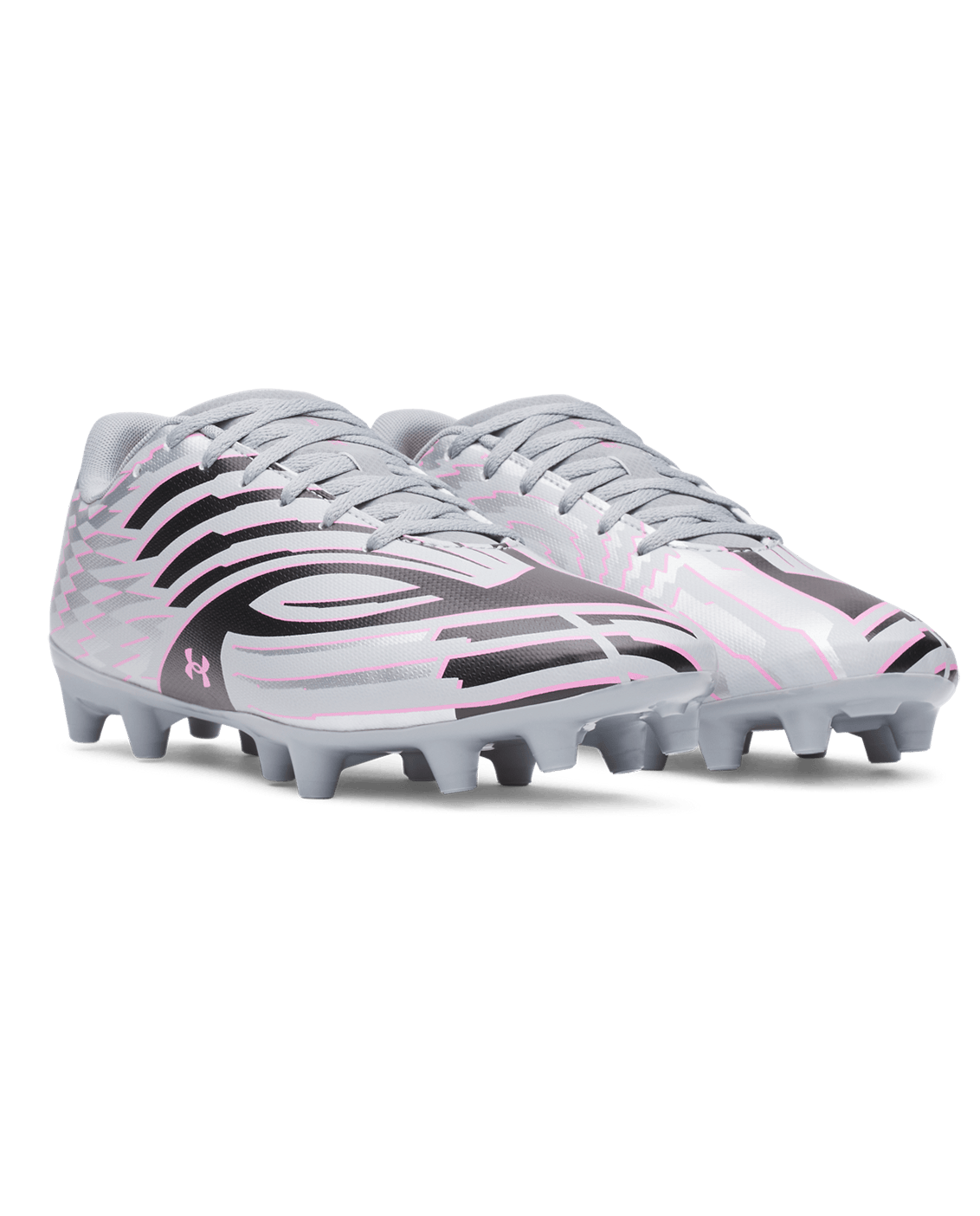 Under Armour Footwear Unisex Mach 1 Club FG - Steel/MetallicSilver/Black