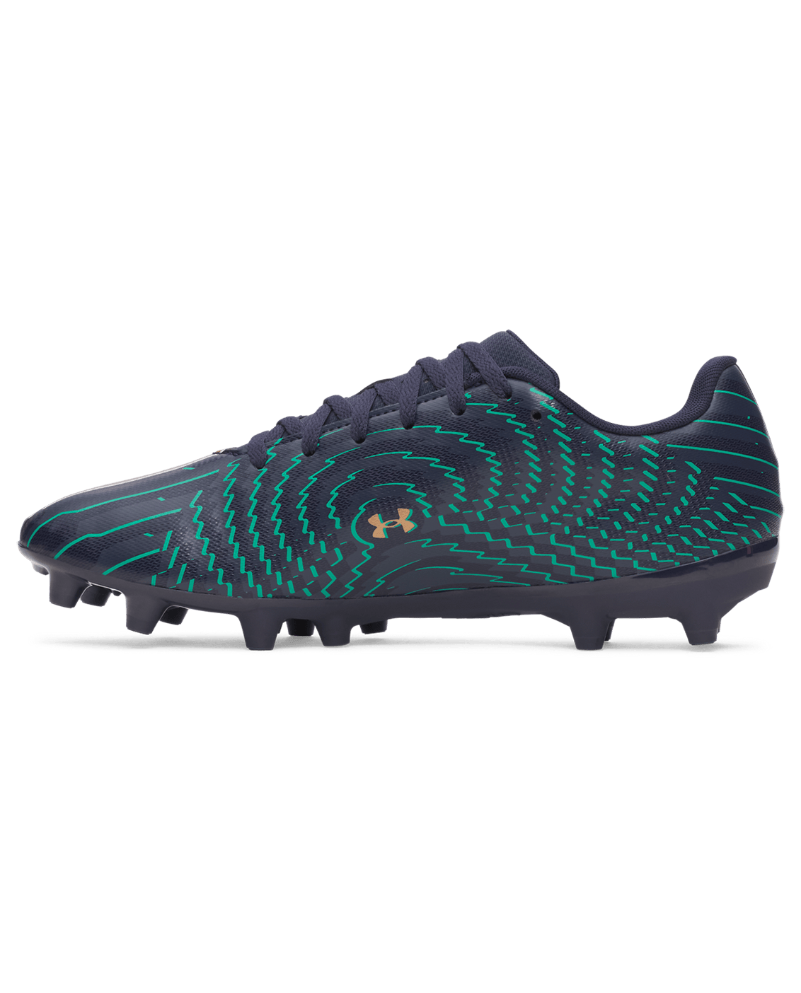 Under Armour Unisex Mach 1 Club FG - MidnightNavy/White/MetallicCopperOre