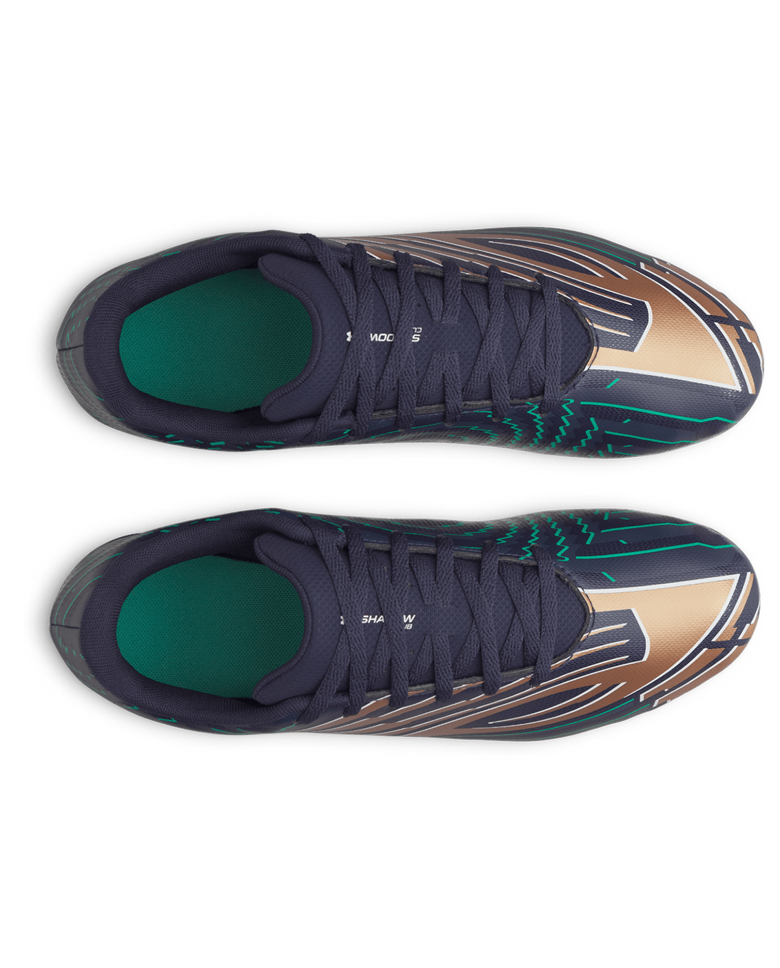 Under Armour Unisex Mach 1 Club FG - MidnightNavy/White/MetallicCopperOre
