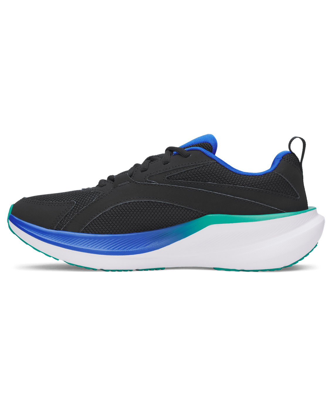 Under Armour Footwear Mens Assert 11 - Black/TeamRoyal/GeodeGreen