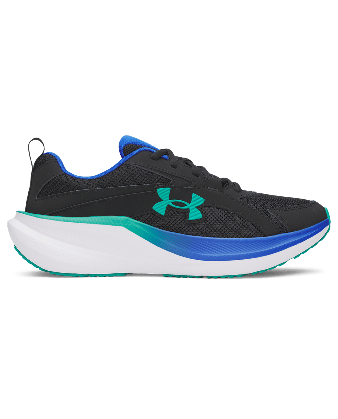 Under Armour Footwear Mens Assert 11 - Black/TeamRoyal/GeodeGreen