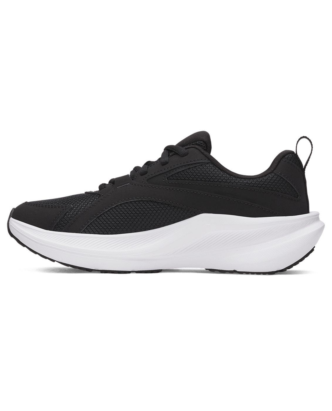 Under Armour Footwear Boys BGS Assert 11 - Black/Black/White