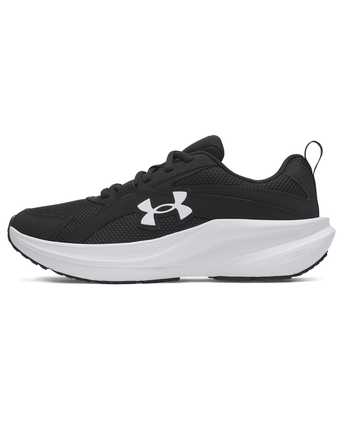 Under Armour Footwear Boys BGS Assert 11 - Black/Black/White