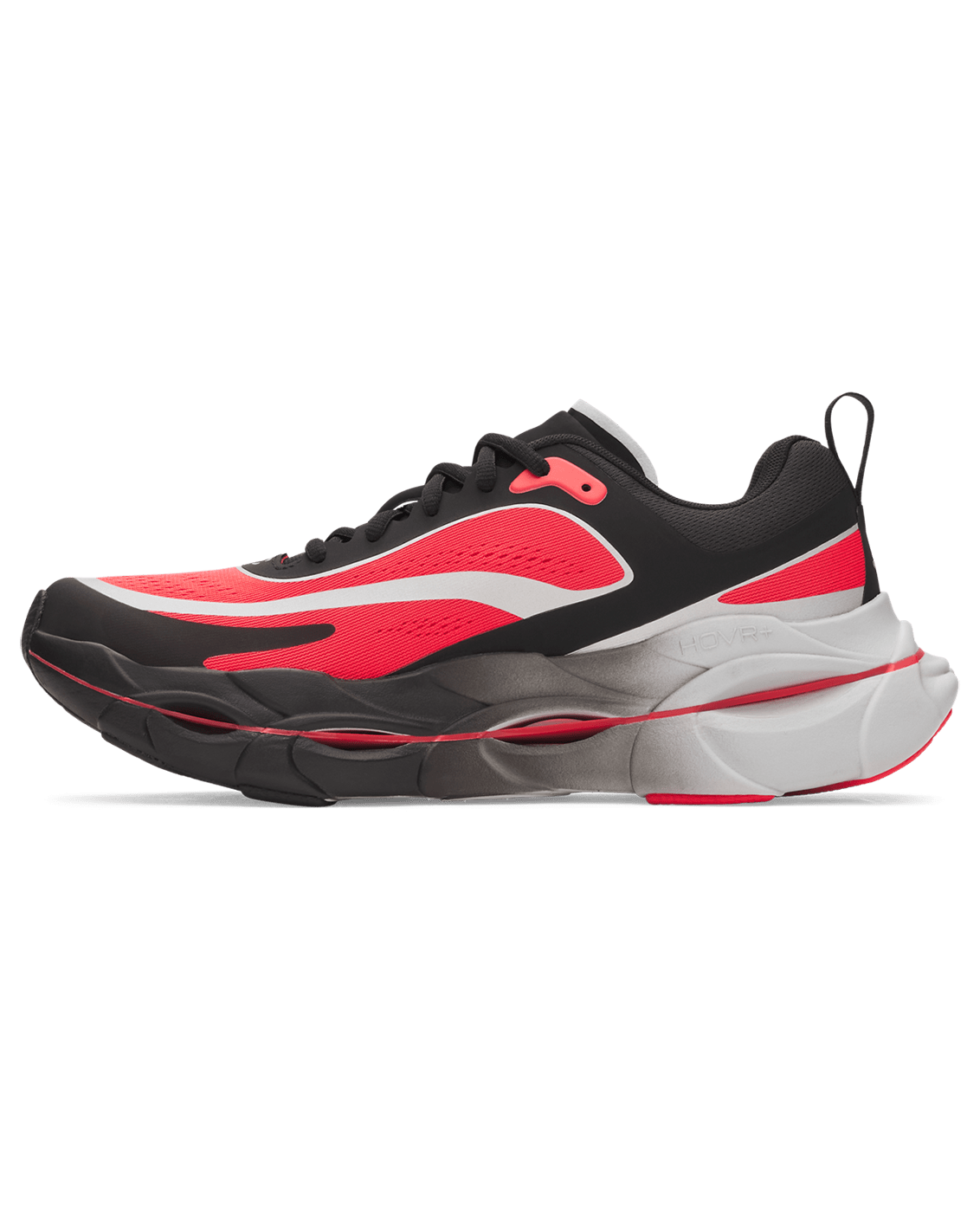 Under Armour Footwear Mens Halo Racer - Black/RacerRed/DistantGray