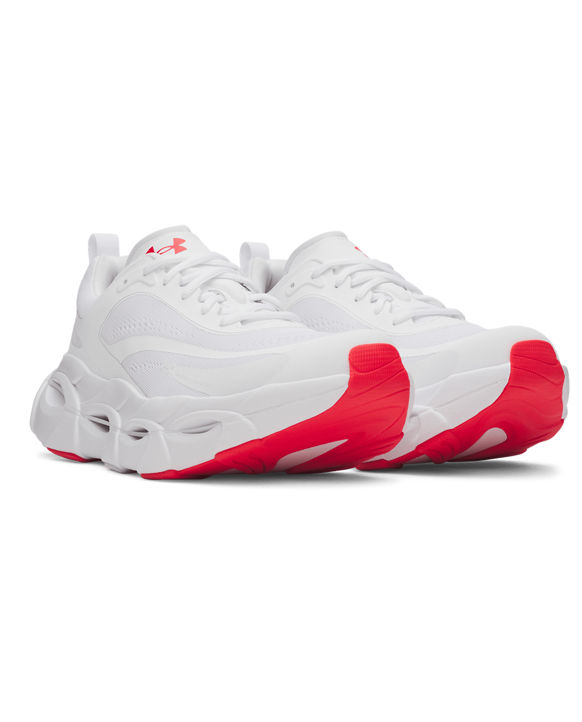 Under Armour Footwear Mens Halo Racer - White/RacerRed
