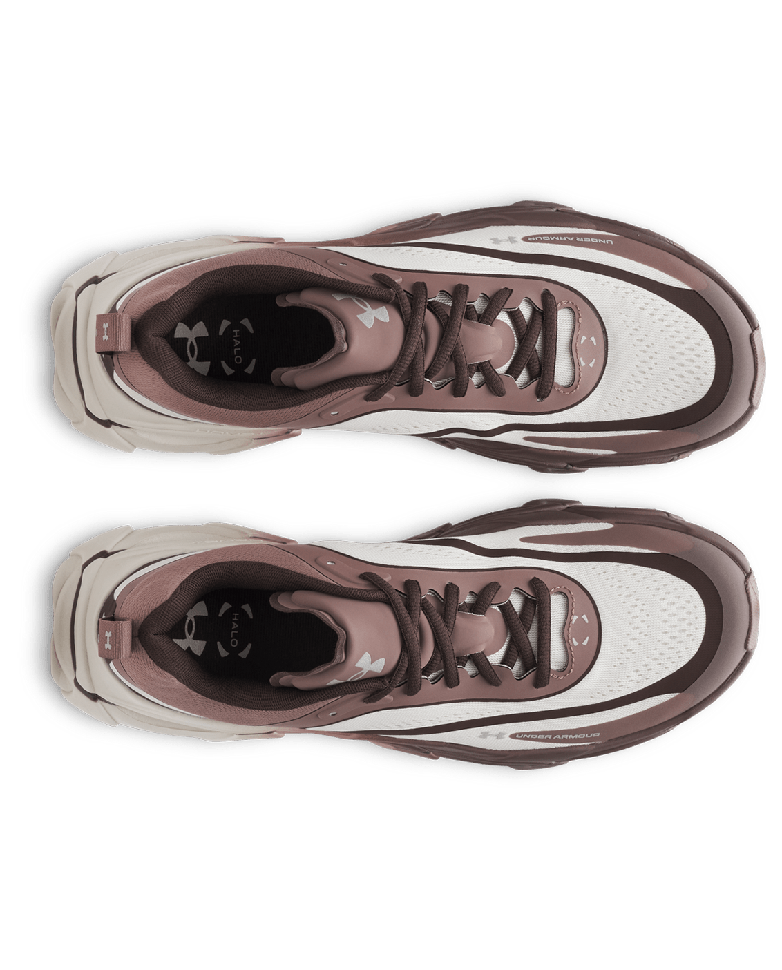 Under Armour Footwear Mens Halo Racer - SumitWHT/KonaBrown/SierraTaupe