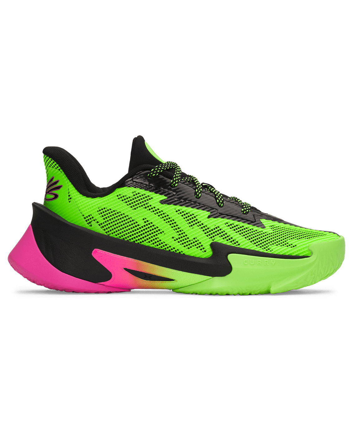Under Armour Unisex GS CURRY SERIES 7 - Hyper Green