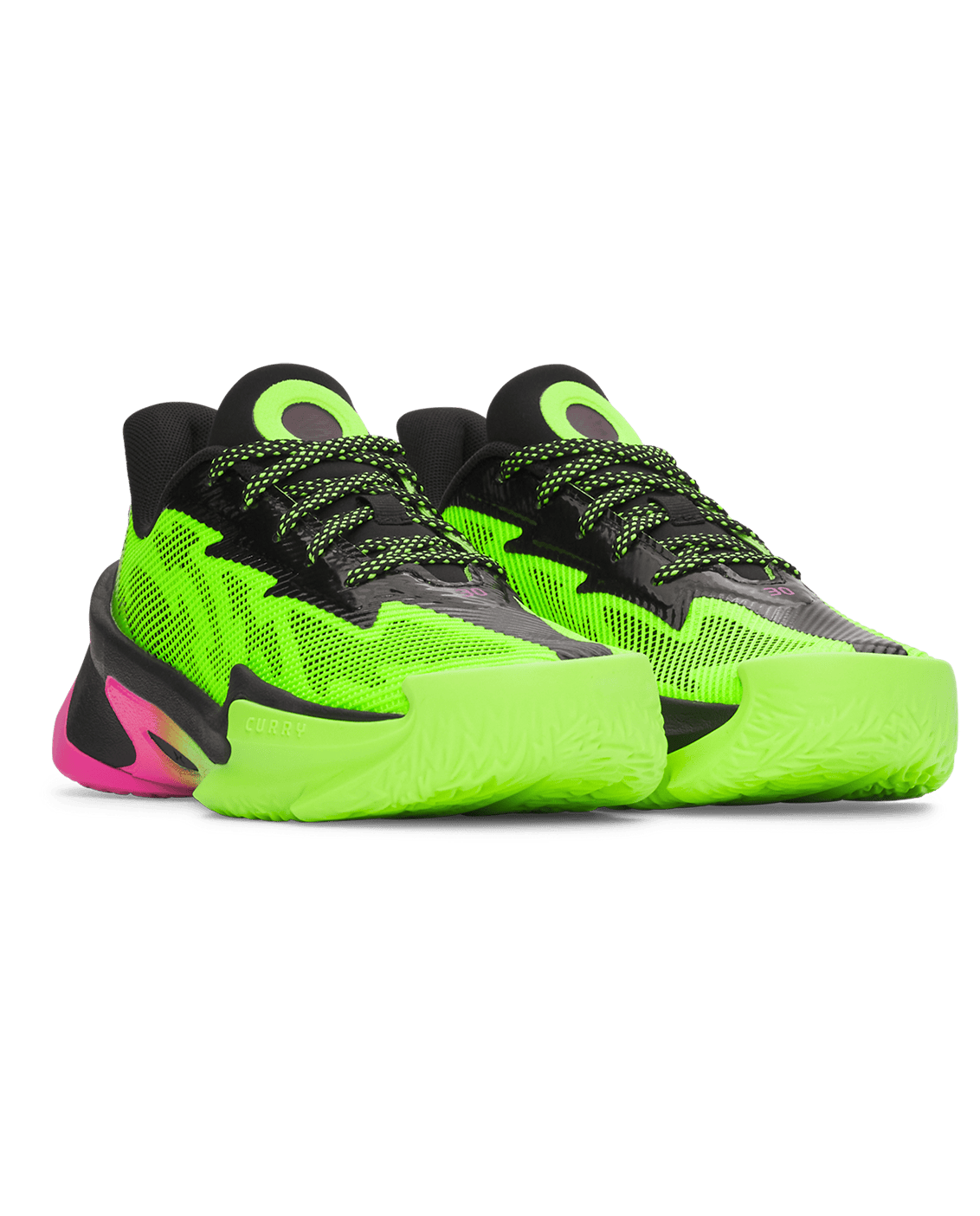 Under Armour Unisex GS CURRY SERIES 7 - Hyper Green