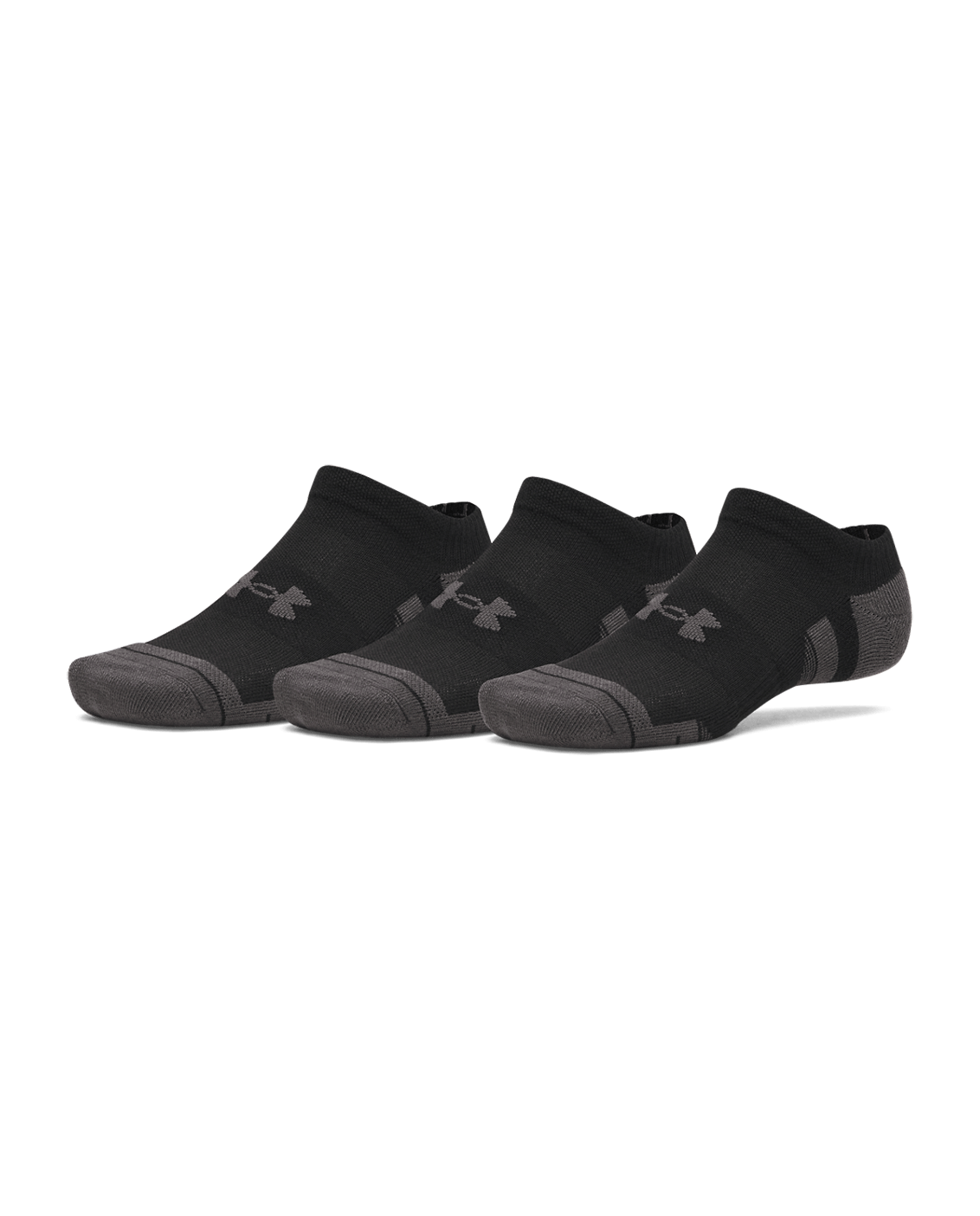 Under Armour UA Performance Tech Unisex 3-Pack No Show Socks