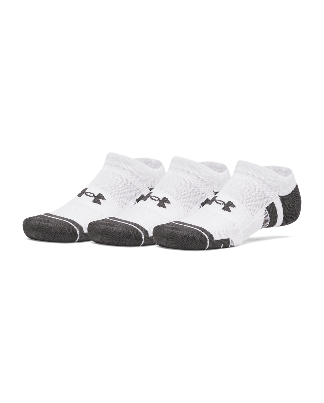 Under Armour UA Performance Tech Unisex 3-Pack No Show Socks