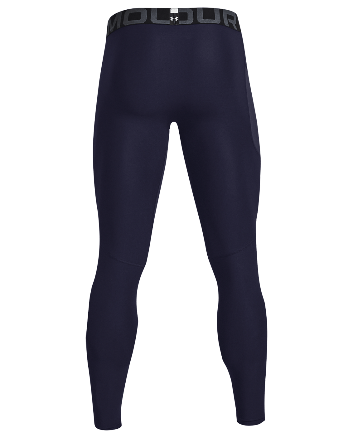 Under Armour Apparel Mens HG Armour Leggings - Midnight Navy/White