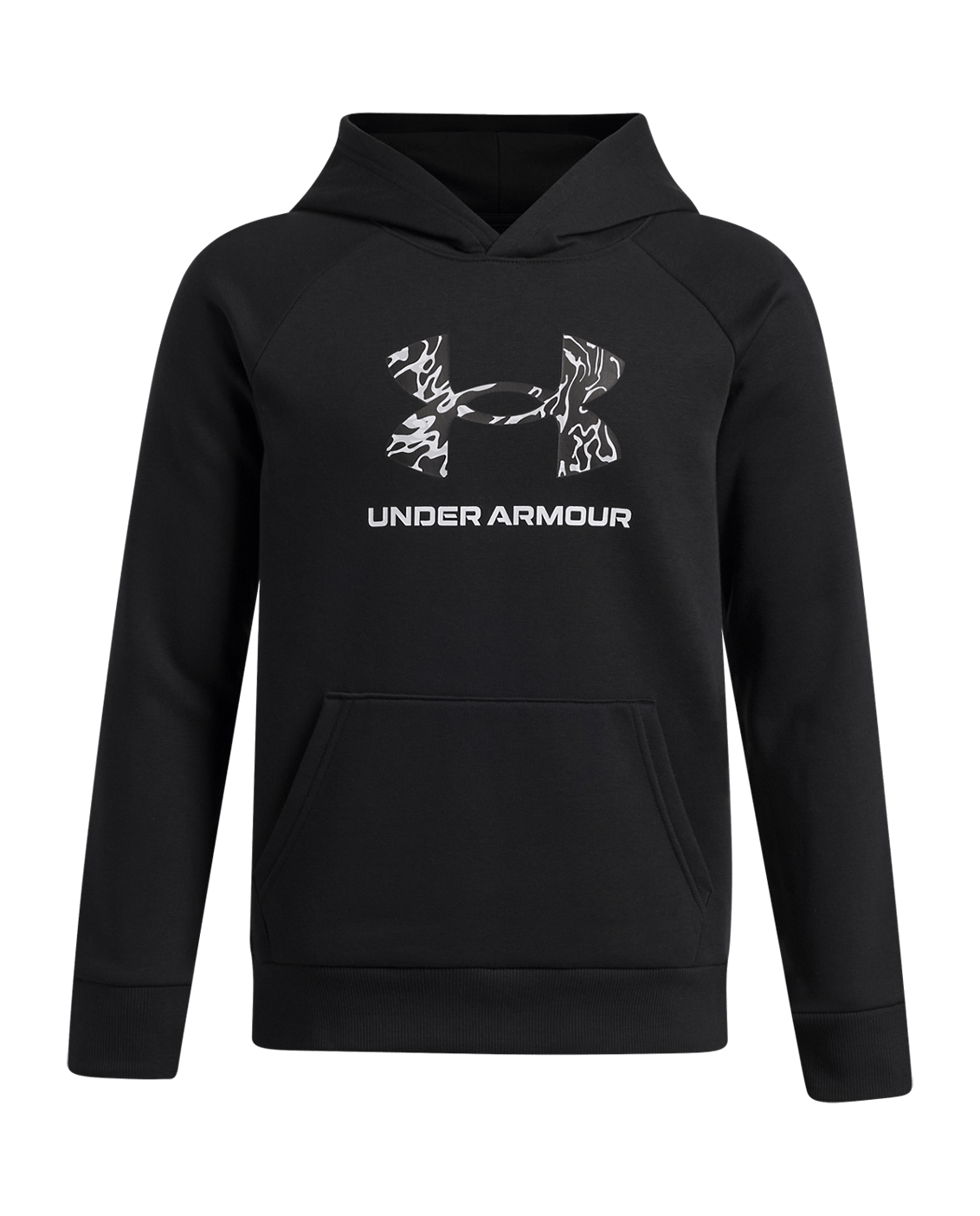 Under Armour Apparel UA Rival Fleece Big Logo Print Fill Boys' Hoodie