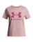 UA Big Logo Girls' Short Sleeve