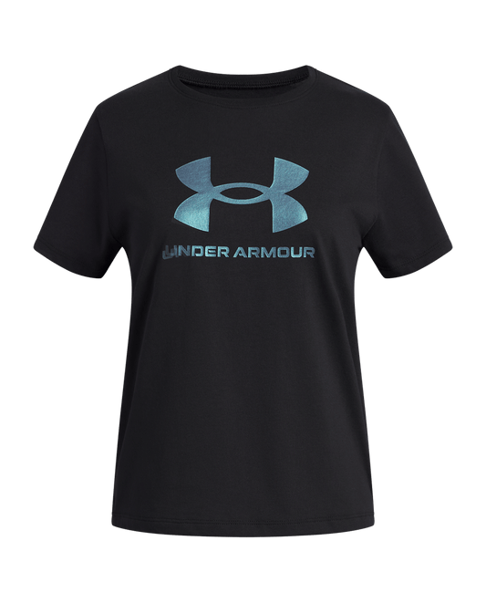 Under Armour Apparel UA Rival Shimmer Girls' Short Sleeve