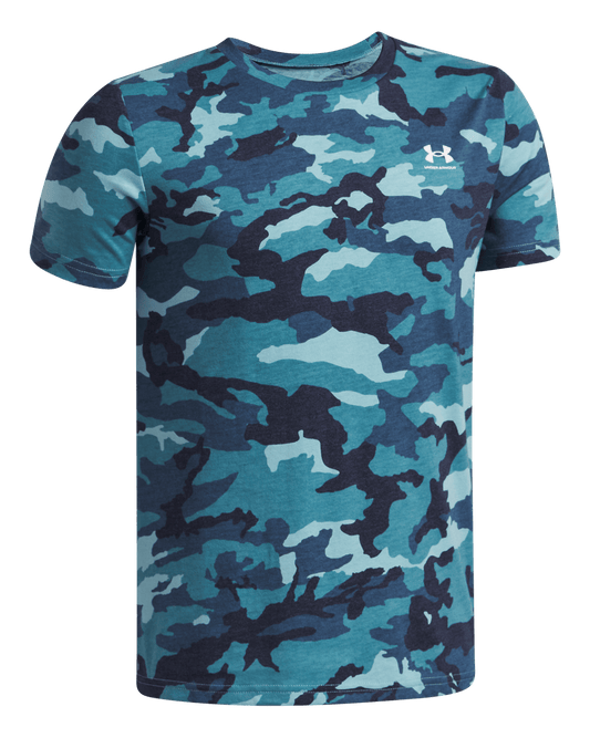 Under Armour UA Camo Printed Boys' Short Sleeve