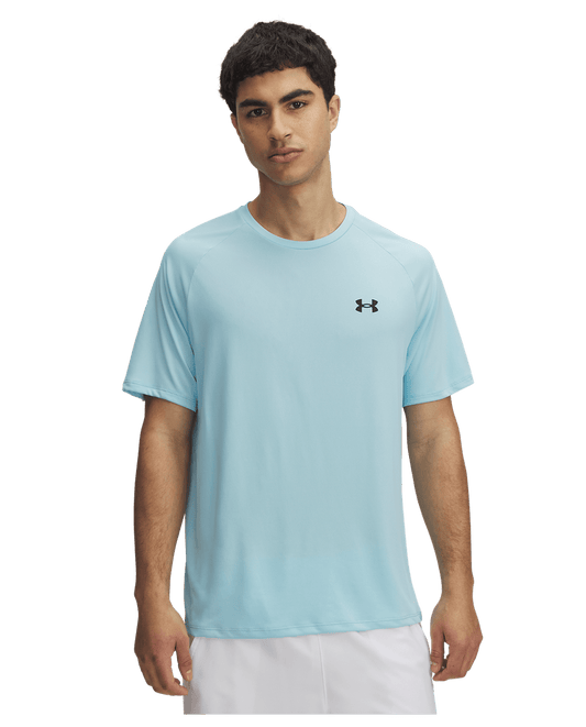 Under Armour Apparel Mens Tech SS Tee 2.0 - Stream/Black