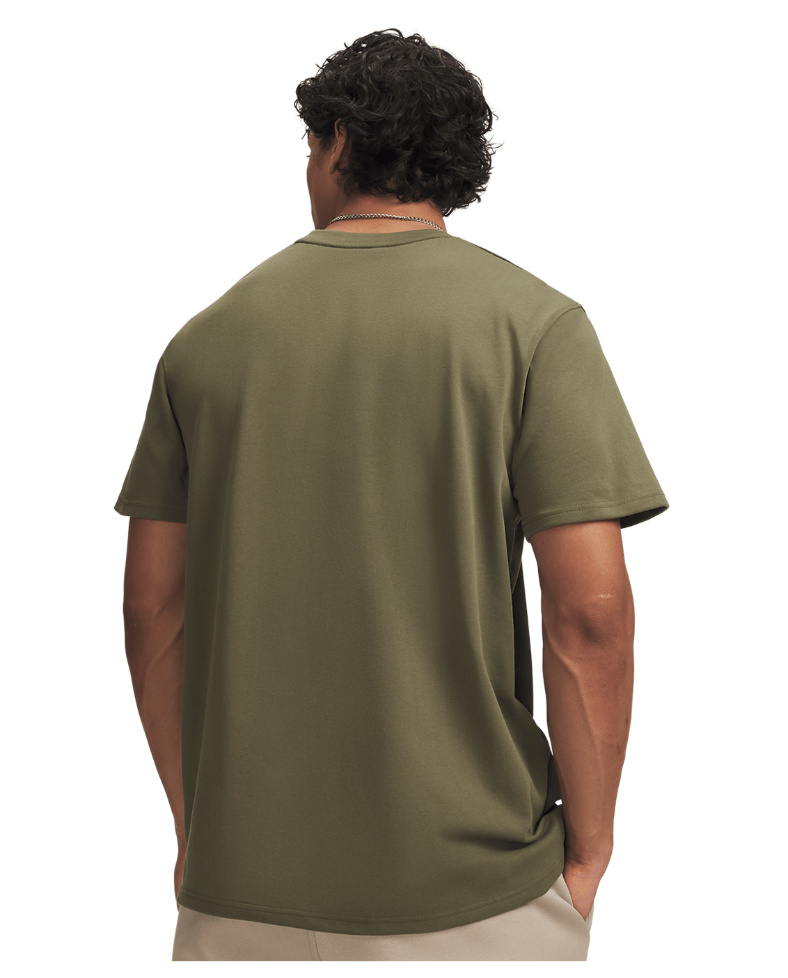 Under Armour Apparel Men's UA Logo Embroidered Heavyweight Short Sleeve Men's Short Sleeve