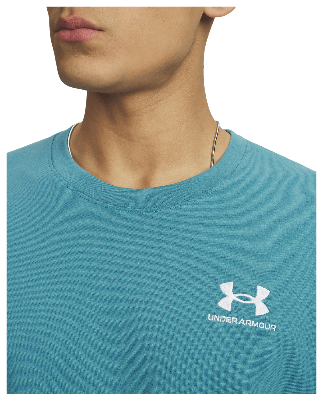 Under Armour Men's UA Logo Embroidered Heavyweight Short Sleeve Men's Short Sleeve