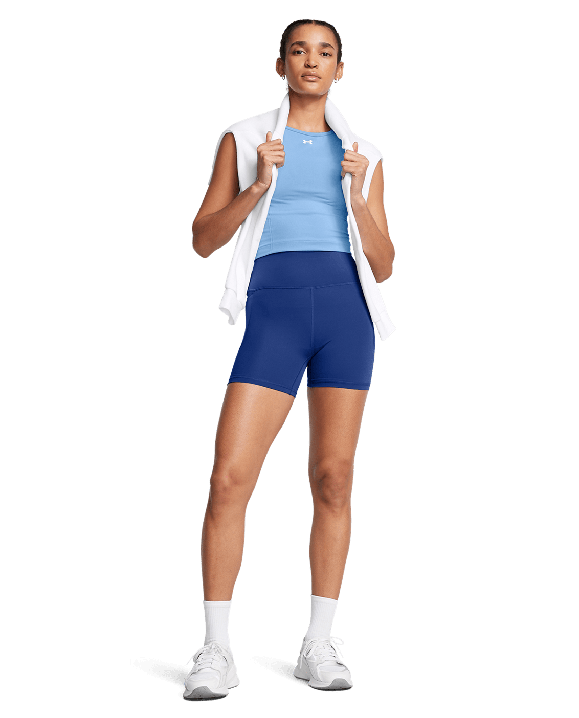 Under Armour Apparel Womens /UA Meridian Middy - TechBlue/TechBlue