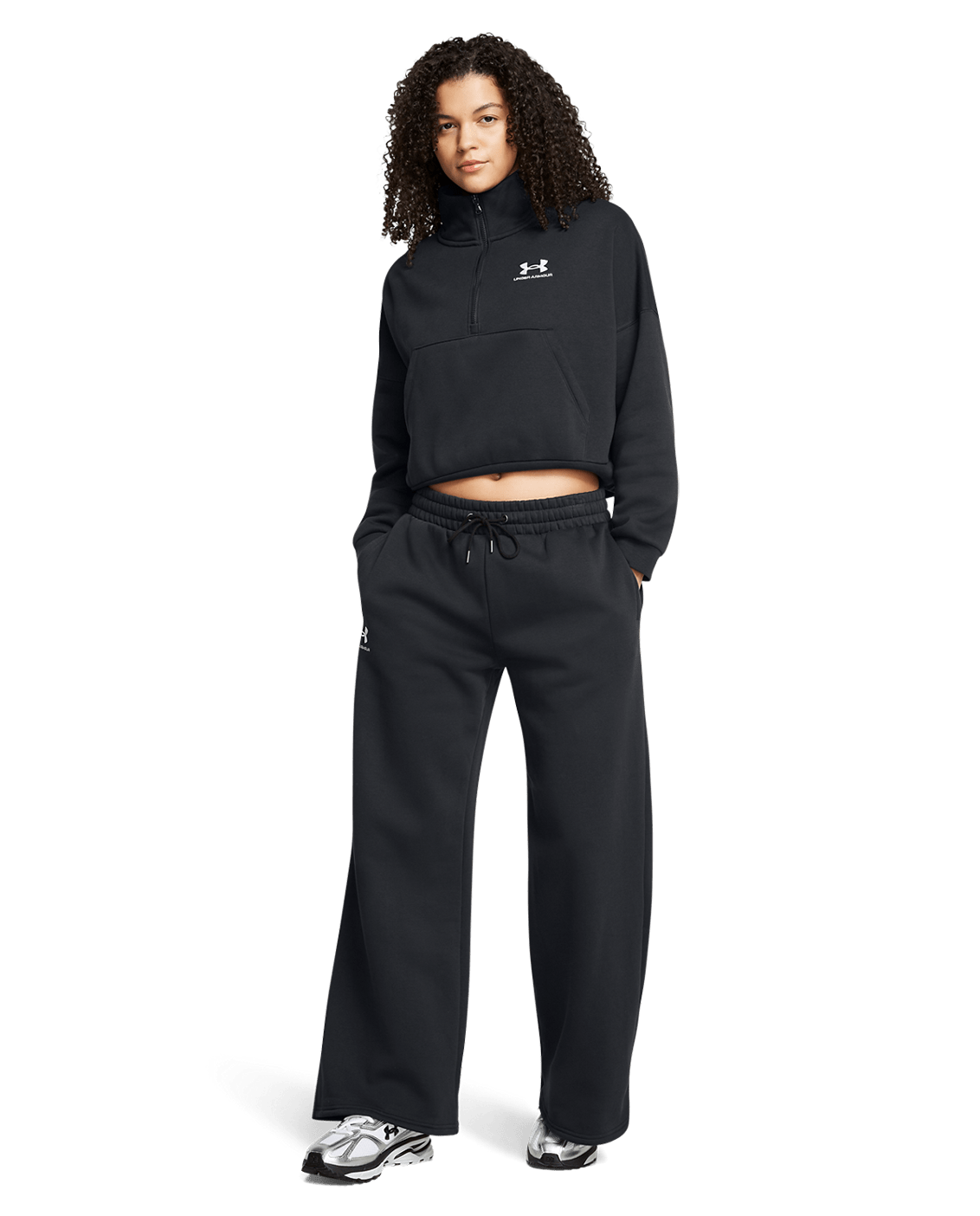 Under Armour Apparel UA Icon Fleece Women's Oversized ½ Zip