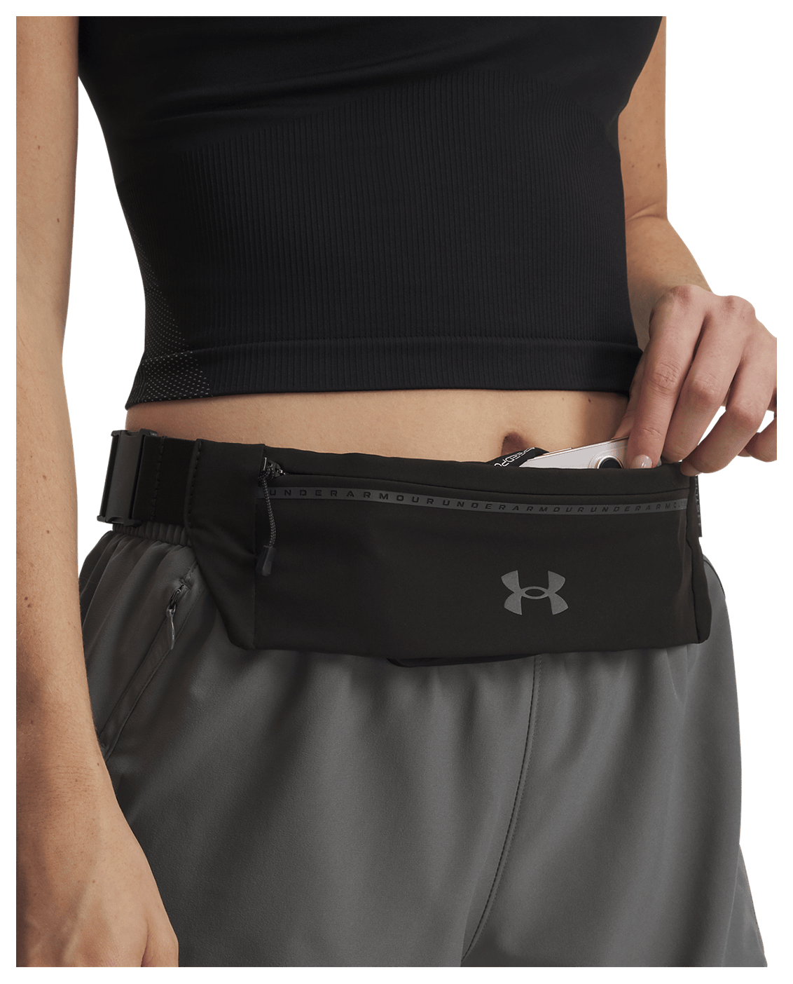 Under Armour Accessories Black/Black/Castlerock / OSFM UA Velociti Run Belt