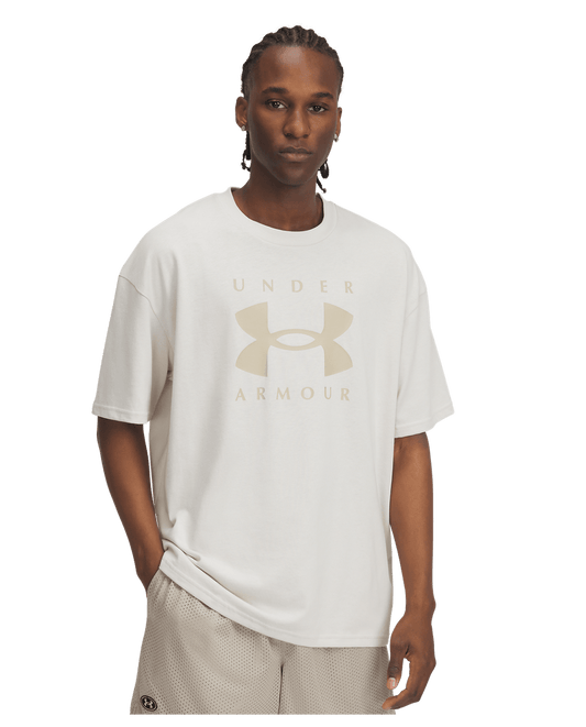Under Armour Apparel UA Heavyweight Branded Men's Oversized Short Sleeve