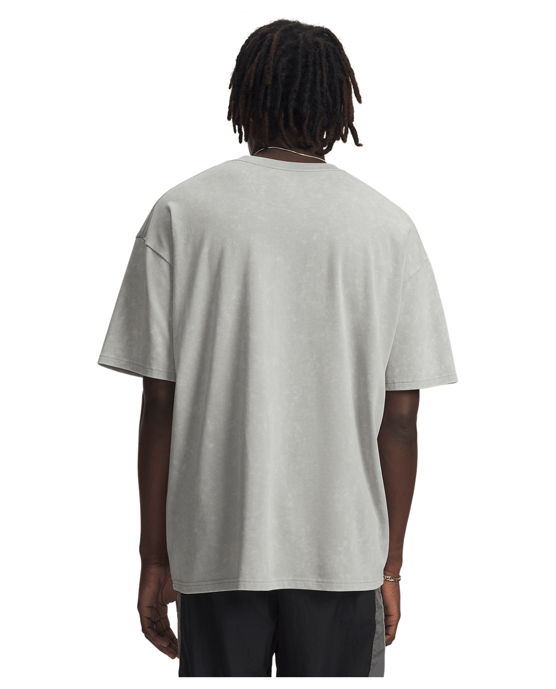 Under Armour Apparel UA Heavyweight Logo Wash Men's Oversized Short Sleeve