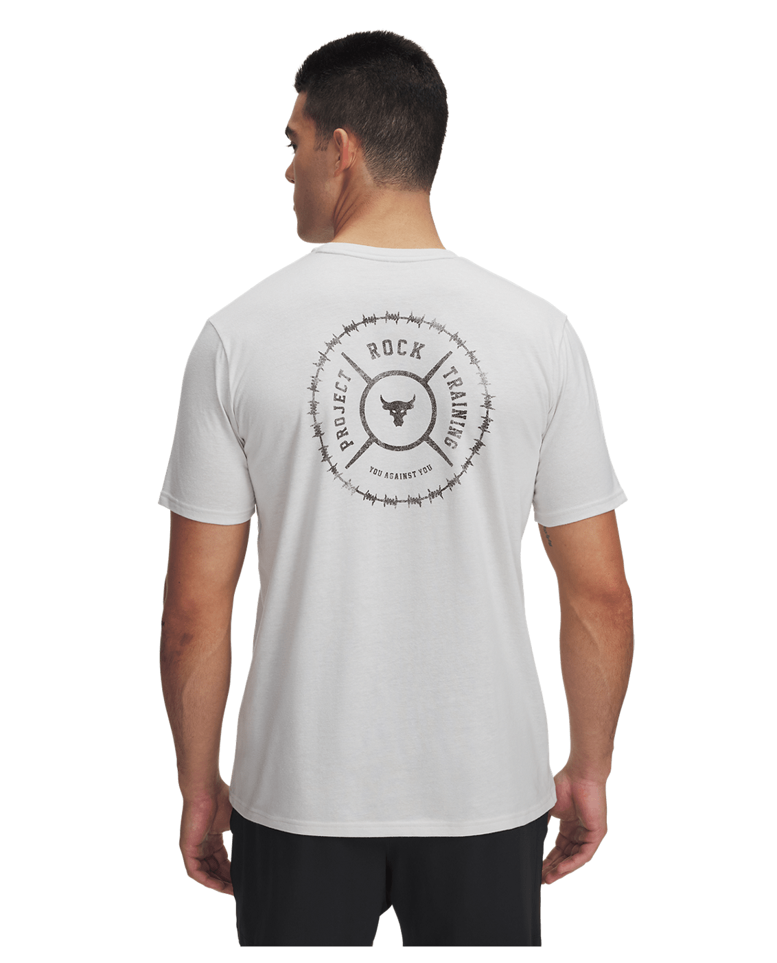 Under Armour Apparel Project Rock Wire Men's Short Sleeve