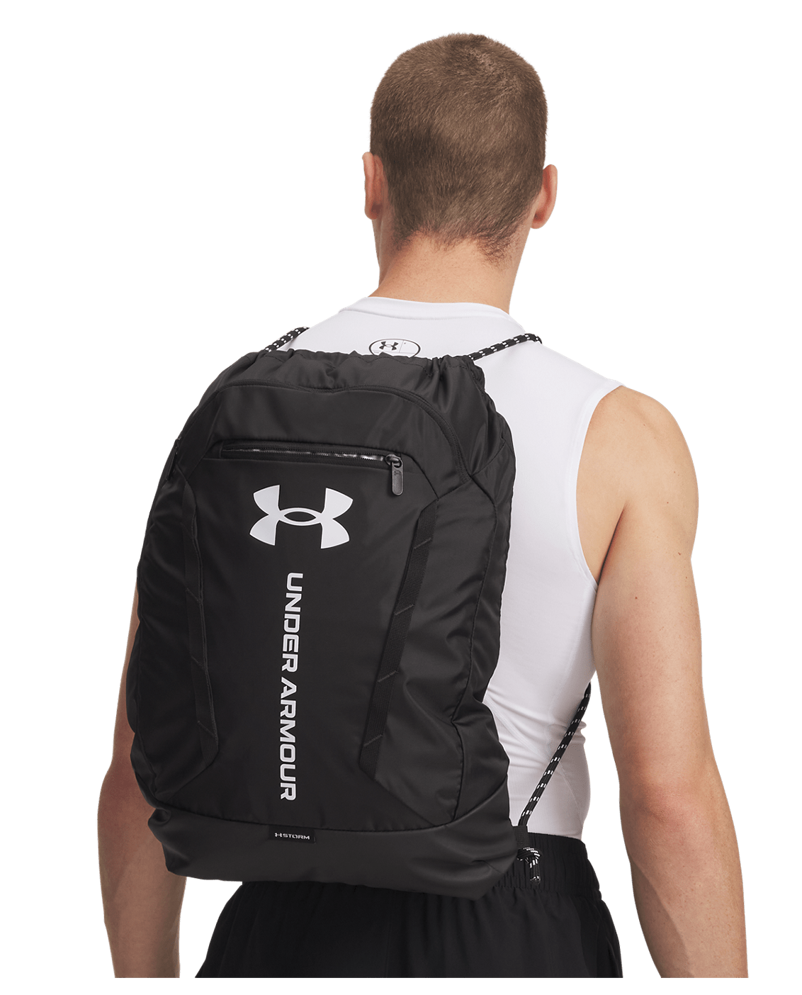 Under Armour Accessories Black/Black/White / OSFM UA Hustle Sackpack
