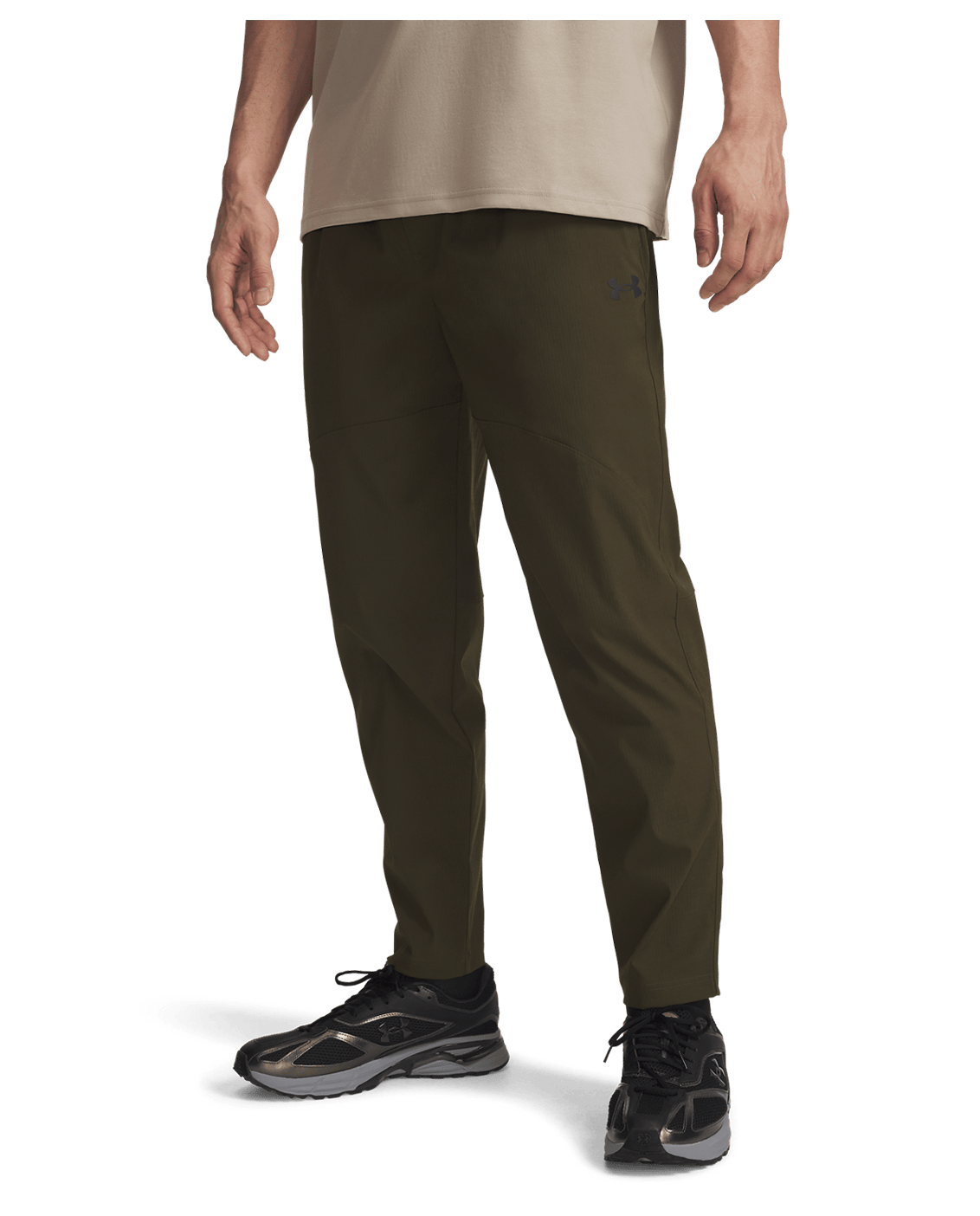 Under Armour Mens Unstoppable WVN TX TAPER - ExpeditionGreen/Black