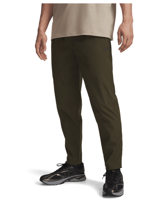 Under Armour Mens Unstoppable WVN TX TAPER - ExpeditionGreen/Black