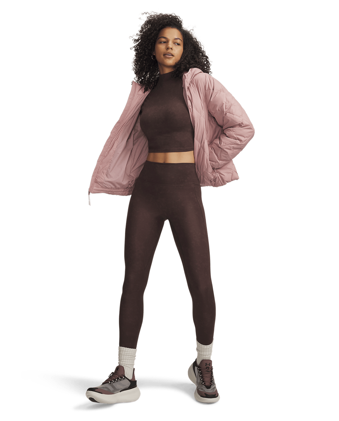 Under Armour UA Meridian Suede Effect Women's Ankle Leggings