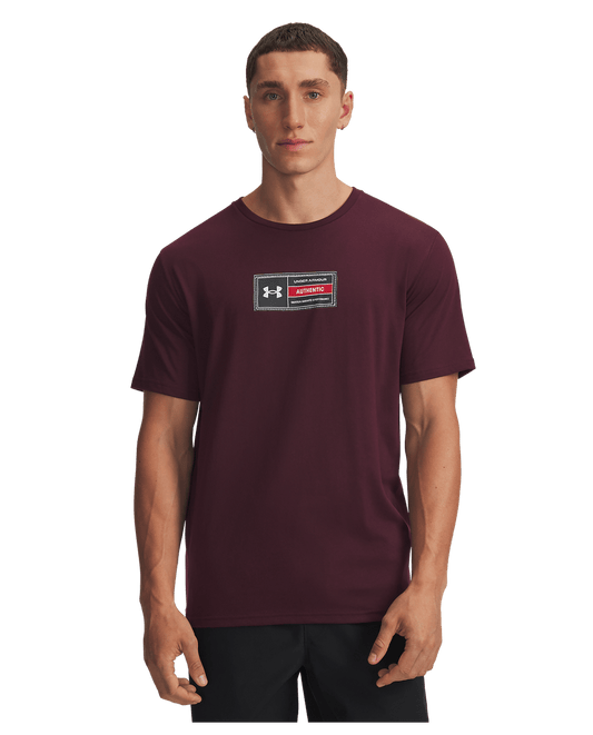 Under Armour Apparel UA Printed Woven Label Men's Short Sleeve