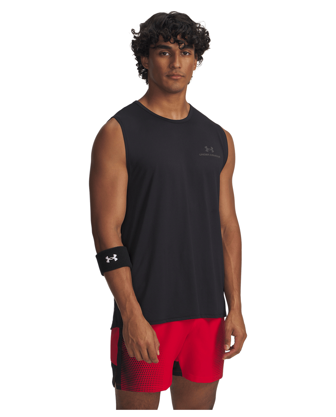 Under Armour Apparel Mens Vanish Energy Sleeveless - Black/Black
