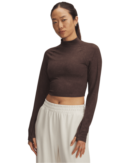 Under Armour Apparel UA Meridian Suede Effect Women's Long Sleeve