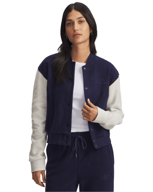 Under Armour Apparel UA Icon Terry Varsity Women's Jacket