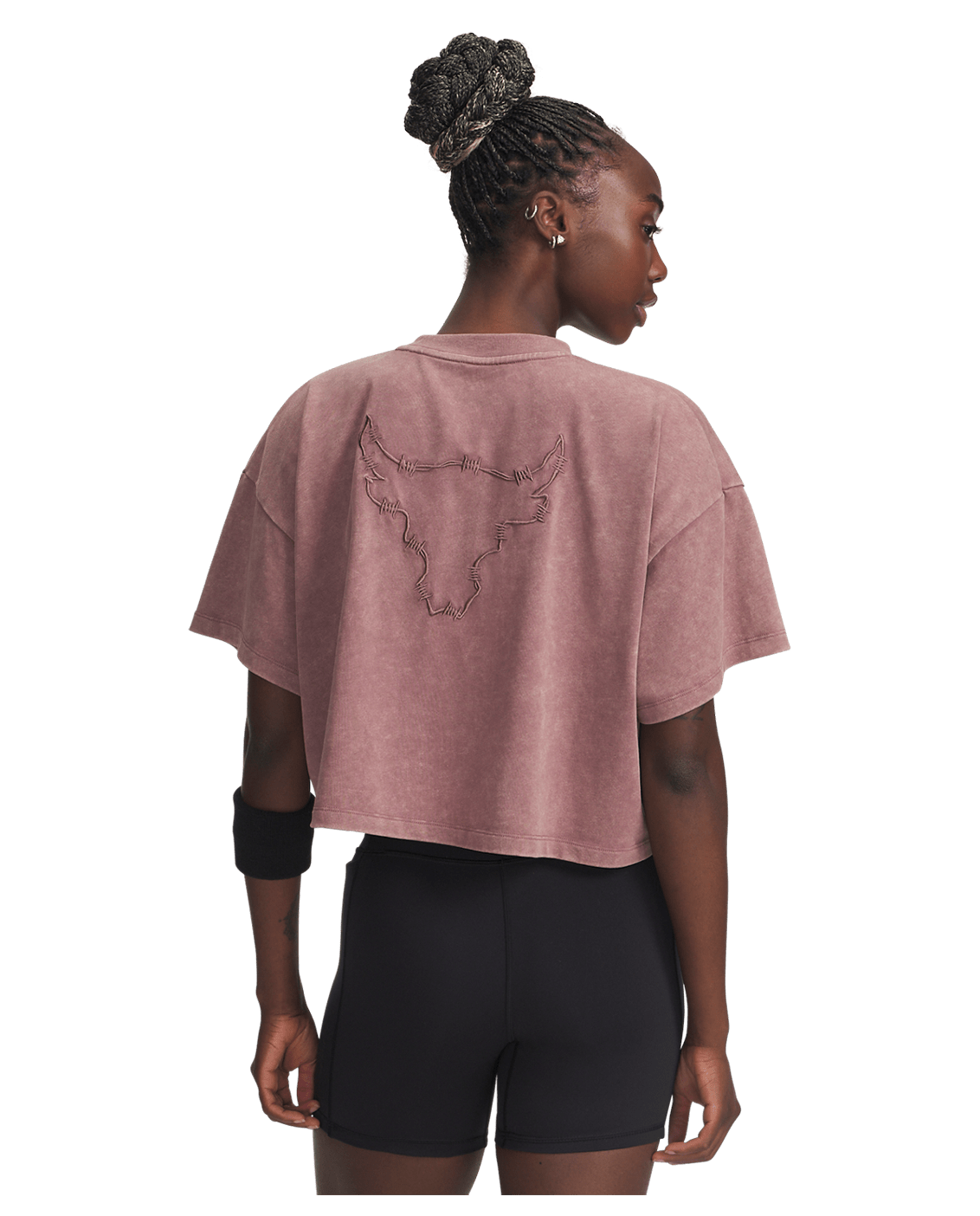 Under Armour Apparel Project Rock Statement Graphic Women's Short Sleeve