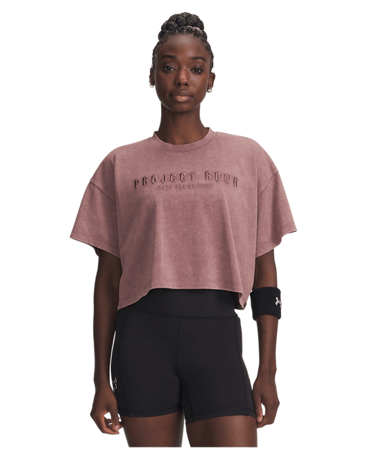 Under Armour Apparel Project Rock Statement Graphic Women's Short Sleeve