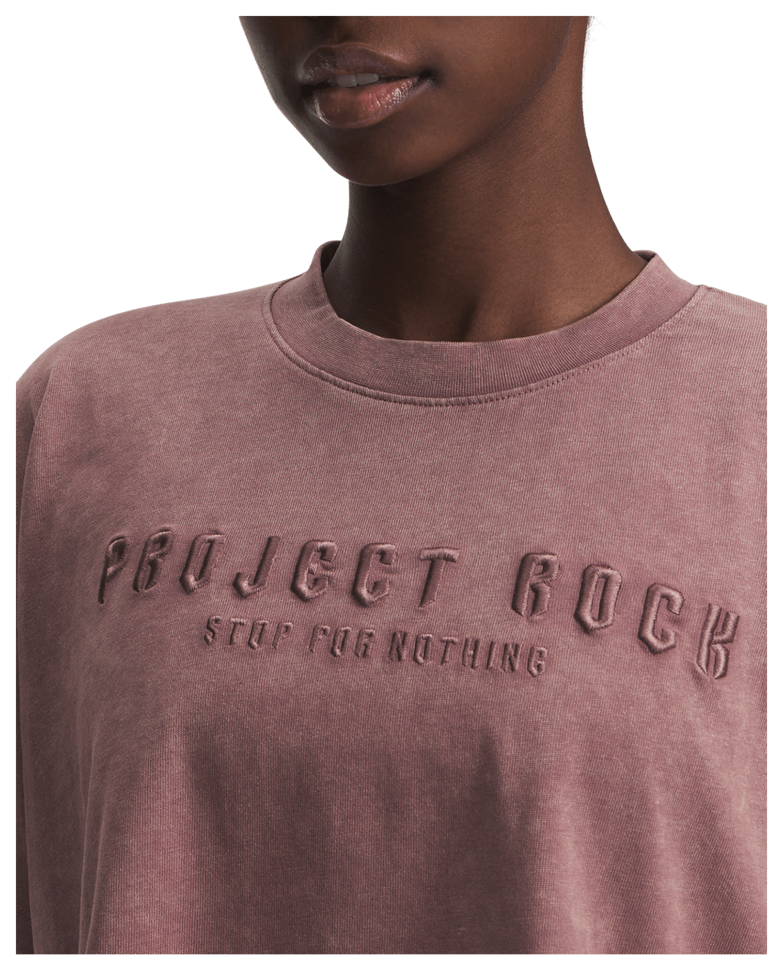 Under Armour Apparel Project Rock Statement Graphic Women's Short Sleeve