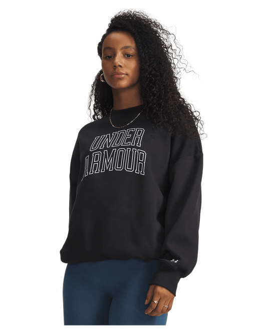 Under Armour Apparel UA Rival Fleece Varsity Women's Oversized Crew