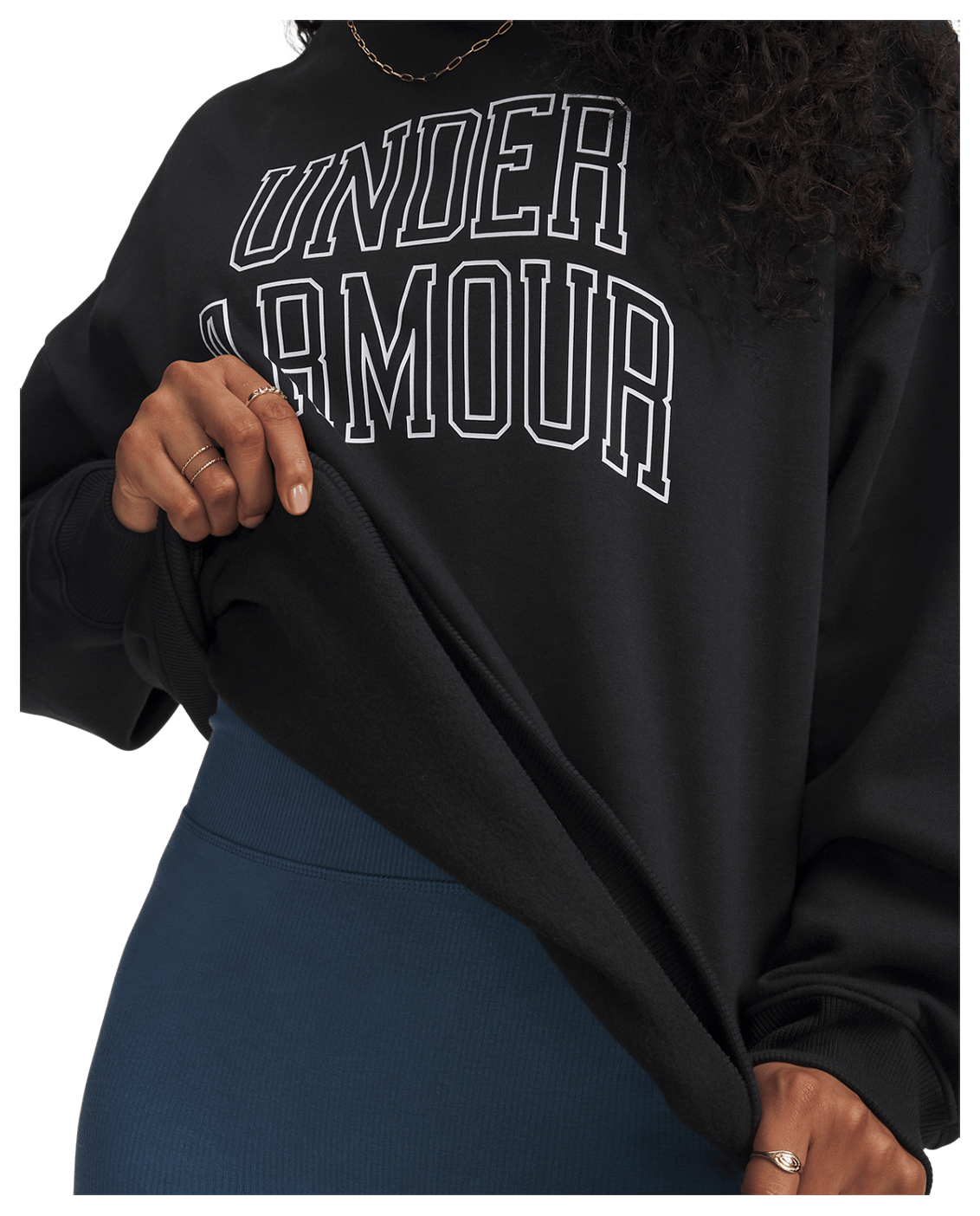 Under Armour Apparel UA Rival Fleece Varsity Women's Oversized Crew